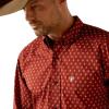 ARIAT Men’s Pro Series Classic Fit Shirt(Burgundy)