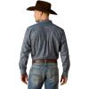 ARIAT Men’s Pro Series Classic Fit Shirt(Chambray Blue)