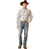 ARIAT Men’s Pro Series Classic Fit Shirt(Light Blue)