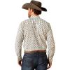 ARIAT Men’s Pro Series Classic Fit Shirt(Off-white)