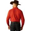 ARIAT Men’s Pro Series Classic Fit Shirt(Orange)