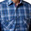 ARIAT Men’s Pro Series Jaxton Classic Fit Shirt(Blue)