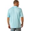 ARIAT Men’s Tek Polo(Cenote Aqua)