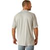 ARIAT Men’s Tek Polo(Silver Lining)