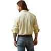 ARIAT Men’s Wrinkle Free Cade Classic Fit Shirt(Yellow)