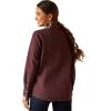 ARIAT Womens Real Jurlington Snap Shirt(Clove Brown)