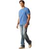 Ariat Men’s Blue 360 Airflow T-Shirt(Blue)