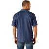 Ariat Mens Blue Mist 360 Airflow Polo(Blue Depths)