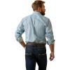Ariat Men’s Casual Series Wrinkle Free Colten Shirt(Aqua)