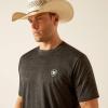Ariat Men’s Charger Crestline T-Shirt(Charcoal)
