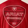 Ariat Men’s Charger Crestline T-Shirt(Chili Pepper)