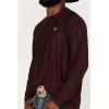 Ariat Men’s Charger Logo T-Shirt(Malbec Heather)