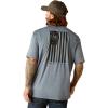 Ariat Men’s Charger Spirited T-Shirt(Newsboy Blue)