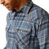 Ariat Mens Holin Retro Fit Shirt(Copen Blue)