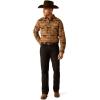 Ariat Mens Holin Retro Fit Shirt(Pine Bark)