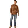 Ariat Mens Holin Retro Fit Shirt(Roasted Pecan)