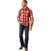 Ariat Mens Holin Retro Fit Shirt(Rosewood)