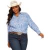 Ariat Women’s Real Billie Jeans Shirt(Blackhawk Ikat)
