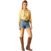Ariat Women’s Real Billie Jeans Shirt(Cactus Plaid)
