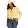 Ariat Women’s Real Billie Jeans Shirt(Cactus Plaid)
