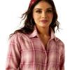Ariat Women’s Real Billie Jeans Shirt(Delilah Plaid)