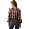 Ariat Women’s Real Billie Jeans Shirt(Hearth Plaid)