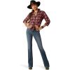 Ariat Women’s Real Billie Jeans Shirt(Lucky Plaid)