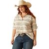 Ariat Women’s Real Billie Jeans Shirt(Mustard Jacquard)