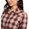 Ariat Women’s Real Billie Jeans Shirt(Nostalgia Rose Dobby Plaid)