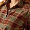 Ariat Women’s Real Billie Jeans Shirt(Oakwood Plaid)