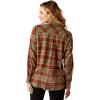 Ariat Women’s Real Billie Jeans Shirt(Oakwood Plaid)