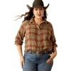 Ariat Women’s Real Billie Jeans Shirt(Oakwood Plaid)
