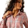 Ariat Women’s Real Billie Jeans Shirt(Rosie Plaid)