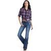 Ariat Women’s Real Billie Jeans Shirt(Sweetness Plaid)