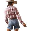 Ariat Women’s Real Billie Jeans Shirt(Willa Plaid Floral)