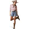 Ariat Women’s Real Billie Jeans Shirt(Willa Plaid Floral)