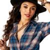 Ariat Women’s Real Billie Jeans Shirt(Woodland Plaid)