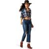 Ariat Women’s Real Billie Jeans Shirt(Woodland Plaid)
