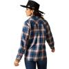 Ariat Women’s Real Billie Jeans Shirt(Woodland Plaid)