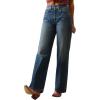 Ariat Women’s Ultra High Rise Tomboy Wide Jean Moana(Moana)