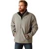 ARIAT Big & Tall Logo 2.0 Softshell Jacket(Jetty Grey)