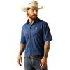 ARIAT Men’s All Over Print Polo(Blue Depths)