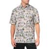 ARIAT Men’s All Over Print Polo(Dove Desert Scape)