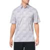 ARIAT Men’s All Over Print Polo(Grey)