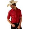 ARIAT Men’s All Over Print Polo(Haute Red)
