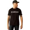ARIAT Mens Barb Shield T-Shirt(Black)