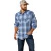 ARIAT Men’s Halmaty Retro Fit Shirt(Vastness Blue)