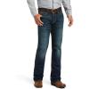 ARIAT Men’s M7 Slim Toro Straight Jean(Dark Blue)