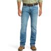 ARIAT Mens M7 Slim Wessley Straight Jean(Blue)