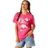 ARIAT Women’s Sierra T-Shirt, Pink, XX-Large